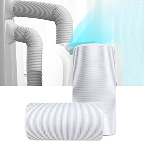 Tubo Flessibile Estensibile per Aria Condizionata, Sostituzione del Condizionatore Portatile in Plastica per Stufe a Gas Estenuanti (Diametro 13 cm * 1,5 M)
