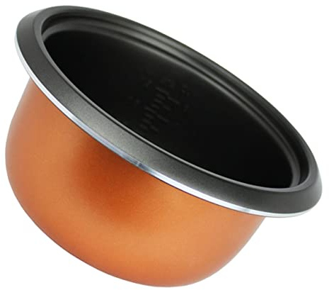 KONTONTY Olla Interior para Olla Arrocera De Metal De 3l Revestimiento Antiadherente De Panal, Accesorio para Cocina Eléctrica Doméstica, Apta para Cocinar Arroz y Sopas, Repuesto Práctico y Portátil