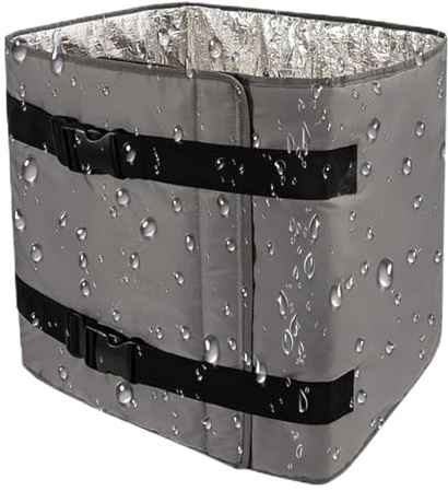Cubierta de colmena de invierno | Paquete de 5 capas de colmena de invierno ajustable, impermeable, suministros de jardín para panales de fondant, yarda, jardín, granja de césped, patio