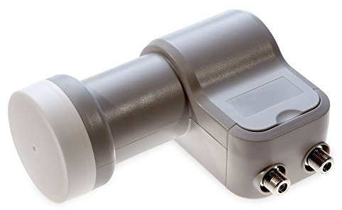 SKT SBC22-51 Twin-LNB pour 2 unités, double LNB digital avec protection contre les intempéries