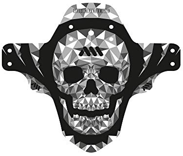 All Mountain Style, Parafango Unisex – Adulto, Grigio/Cranio, XL