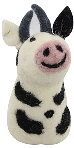 Freak Scene Eierwärmer aus Filz - Filzfigur - Kuh