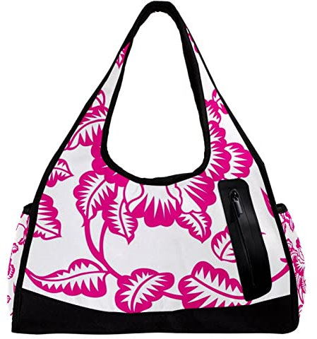 Sac de voyage pour femme et homme avec cuillère à café, Multi#04, 47x16.5x27cm/18.5x6.5x10.6in, Sac de voyage