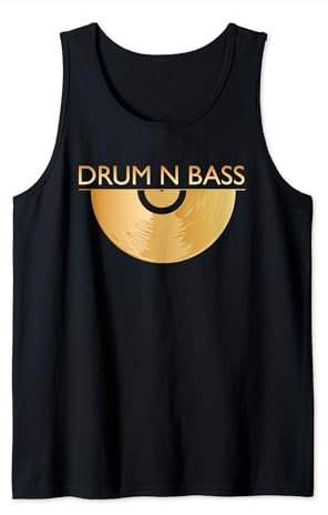 DNB Musik 190 bpm vynil Platte Drum n Bass Tank Top