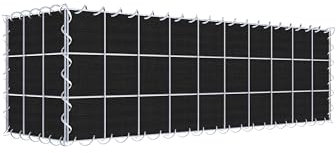 Begrünte Gabione mit Vlies 100 cm x 30 cm x 30 cm (L x H x T), Maschenweite 10 cm x 10 cm, Spirale