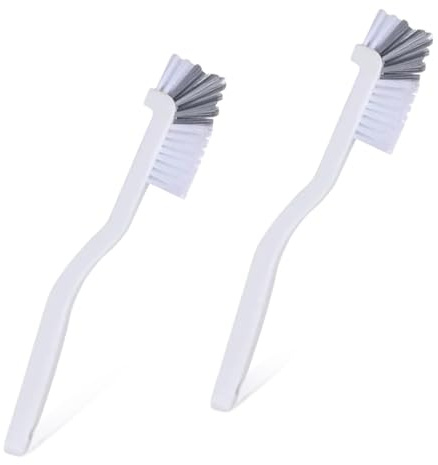 2 Pc Small Bottle & Sink Brush, Cleaning Brush with Handle for Dishes