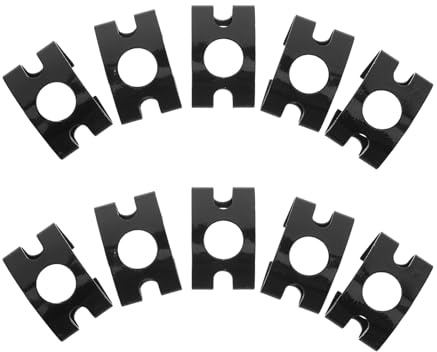 SEWOART 10 Stück Auto-bremsschlauchklemme Bremsleitung Halter Bremsschlauchklammern Auto Bremsschlauch Klemmen Bremsschlauch Clip Autoversorgung Black