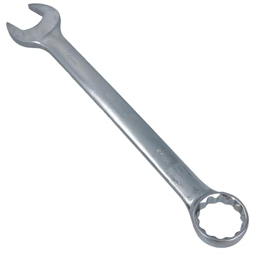 65mm Metric Jumbo Combination Spanner Wrench Ring and Open Ended HGV
