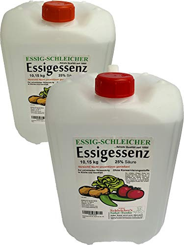 Essig-Schleicher Essig-Essenz 25% Säure | 2x 10KG | Made in Germany