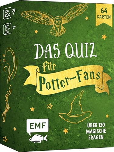 Kartenspiel: Das inoffizielle Quiz für Harry Potter-Fans | über 120 magischen Quizfragen