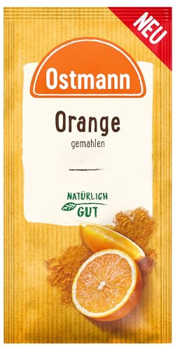 Ostmann Gewürze - Orange gemahlen | 10 g im Beutel | Verleiht Gebäck, Süßspeisen und Getränken eine fruchtige Note