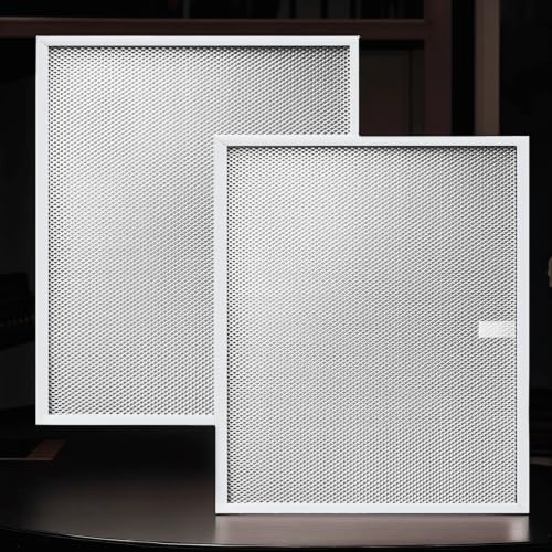 Upgraded BPS1FA30 Range Hood Filter 11-3/4 x 14-1/4, Exact Fit for Broan QS1, WS1, QS2 & Nutone 30 Hoods, 5-Layer Aluminum Grease Filter, Dishwasher Safe, Replaces 99010299, 99010305 (2 Pack)