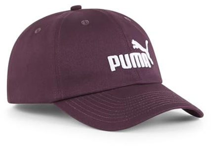 Puma Ess Logo cap Adult Unisex No.1 BB Midnight Plum One Size