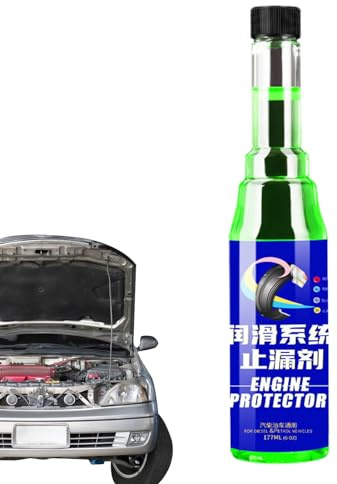Xistuoz Reparación de Fugas de de Motor, Fugas Parada Motor – Líquido sellador Profesional para reparación de Fugas Quema, líquido sellador Universal, Reduce el Ruido del Motor