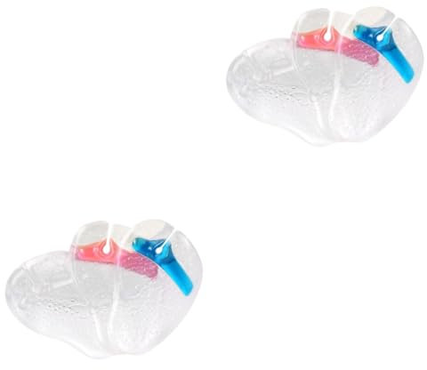 minkissy 6 Paare Gel-einlegesohle Für Hohe Absätze Silikon-fußpolster Fußballenkissen Vorfußpolstereinsätze Metatarsalgie Einlegesohlen Sandale Zehe Zehenkappe Aus Silikon Prise Hausschuhe