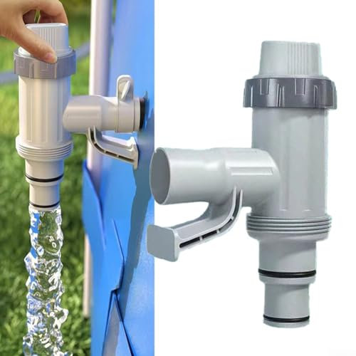 Plunger Valve Pool Parts, Pool Hose Adapter Plunger Valve Replacement, For Above Ground Valve Plunger Swimming Pool, Pool Hose