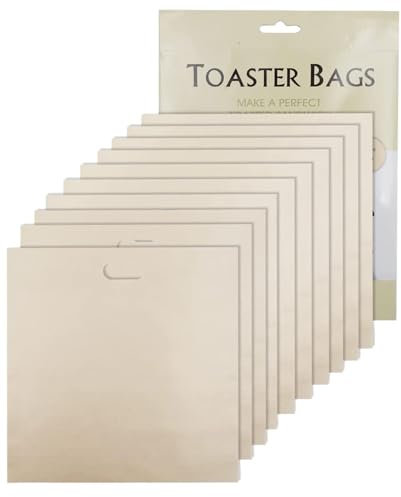 Toaster Bags for Grilled Cheese Sandwiches,Food Wraps Toaster Bag - Reusable Sandwich Bags, Oven Bags, Non-Stick Cheese Bags for Grilled Cheese Sandwiches Chicken