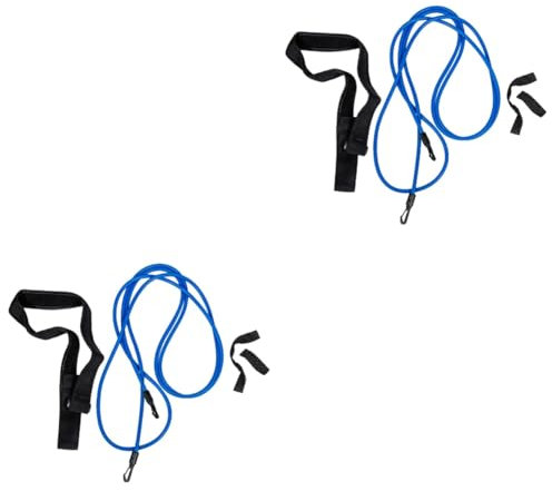 Gogogmee 2sätze Schwimmbelastungsband Kit Elastischer Schwimmgurt Für Stationäres Training Geeignet Für Erwachsene Und Installieren