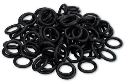 Innfeeltech 100 x O-ringar av nitrilgummi, 18 x 2,4 mm O-ringar för tvättmaskin, kranar och slangar i badrumsköket