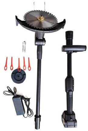 LXWKAI Tagliaerba Elettrico Senza Fili con Batteria al Litio - Tagliaerba Ricaricabile per Giardini Domestici - Macchina Tosaerba Portatile