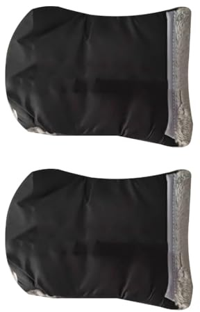 Guantes de forro polar grueso calentador de manos para carrito de bebé, guantes cálidos de invierno para actividades al aire libre