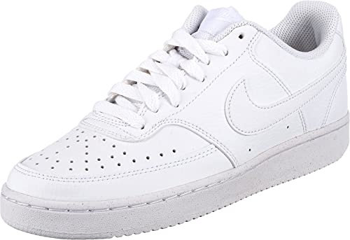 Nike Damen Court Vision Schuhe, White/White-White, 40.5 EU