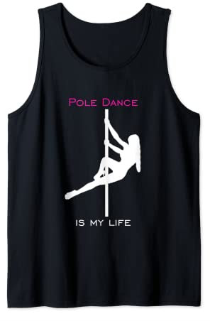 Pole Dance Silhouette Body Stange Kurs Oberteil Frauen Tank Top