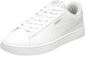 Puma Tenis Unisex Rickie Classic, Puma Blanco y Gris Claro, 38 EU