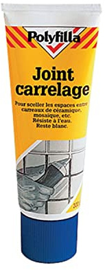 Polyfilla Joint pour carrelage, céramique, mosaique - Blanc - Tube 300g