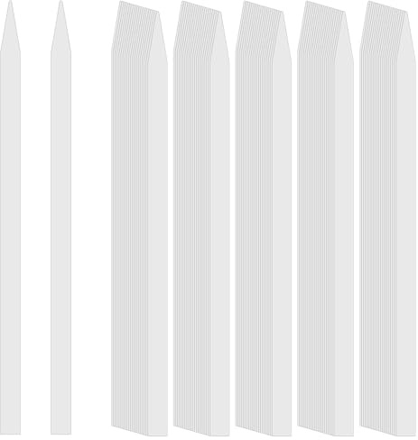400 Pcs Perfume Paper Test Strips Disposable White Perfume Test Strips for Fragrances Scents Essential Oils Aromatherapy Testing (Pointed Head)