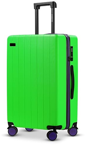 ETERNITIVE - Koffer I Reisekoffer aus ABS I Rollkoffer I Reisetrolley Leicht mit 4 Doppelrollen 360° I Hartschalenkoffer mit TSA-Schloss