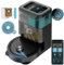 Cecotec Robot Aspirador y Friegasuelos Conga 15090 SpinArm Home&Wash. 8000Pa, App, Navegación Láser, Base Autovaciado con Tanques de Polvo y Agua, Limpieza-Secado de Mopas, Cepillo Silicona y Mopas