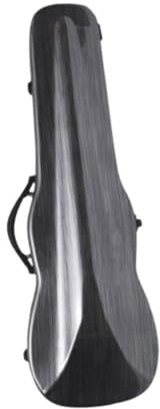 4/4 Violinenkoffer in voller Größe, professioneller Hartschalen-Geigenkoffer für Reisen im Freien, Schwarz Gebürstet