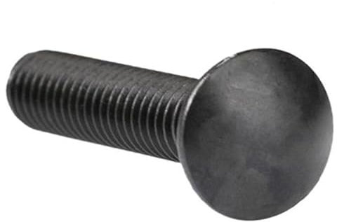 YINGDLEB 2-10PCS M3 M4 M5 M6 M8 GB12 304 Stainless Steel Small Truss Round Head Square Neck Carriage Screw Coach Bolt(30mm,M3 10pcs)