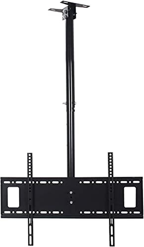 HYJYGM TV Stand Ceiling Mount Bracket for 37 65 LCD Flat and Curved TVs Adjustable Tilt and Swivel Ideal for Shopping Mall Workplace and Street Shop TV Displays