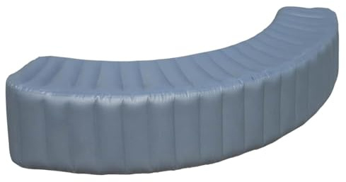 Aufblasbare Whirlpool-Umrandung aus robustem Tritech Material mit Spulen-Struktur für runde Pools, 3 Elemente zum Kreis verbinden, inklusive