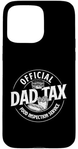 Custodia per iPhone 15 Pro Max Servizio ufficiale di ispezione alimentare Dad Tax - Padre Humor