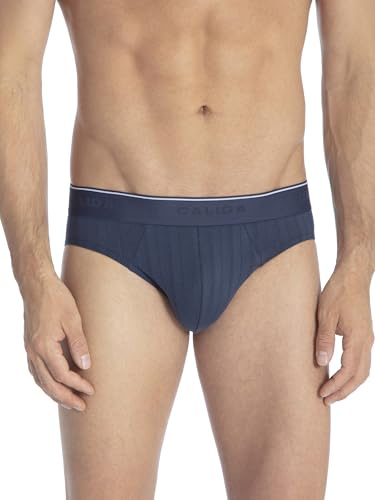 CALIDA Herr Pure & Style minitrosa elastisk linning, funktionella underkläder, indigo mood, 56