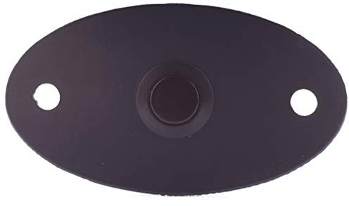 TronicXL V2A Klingelschild Klingelplatte Aluminium Alu Metall Unterputz Montage anthrazit Taster schwarz