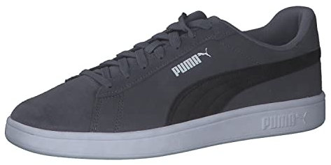 PUMA Unisex Smash 3.0 Sneaker, Gray Tile Black White, 47 EU
