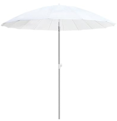 Sonnenschirm Strand 200cm Neigbar Gartenschirm Groß UV-Schutz Strandschirm Windfest Stabil Balkonschirm Mit 16 Rippen Terrassenschirm Wasserdicht Windfest Stabil Mit Tragetasche Höhenverstellbar