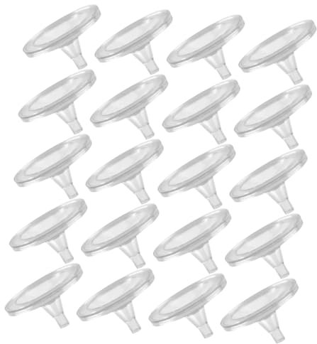 CIMAXIC Soporte Decorativo para Bolas De 20piezas Decoración De Peceras Soporte De Plástico Transparente para y Estante Ligero y Seguro Exhibición De Esferas