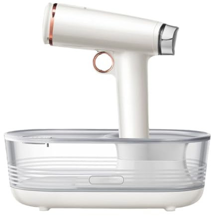 GERRIT Máquina De Planchar Colgante De Vapor 1200W, Máquina De Planchar Doméstica Pequeña Y Portátil, Hierro Eléctrico De Separación Húmeda Seca