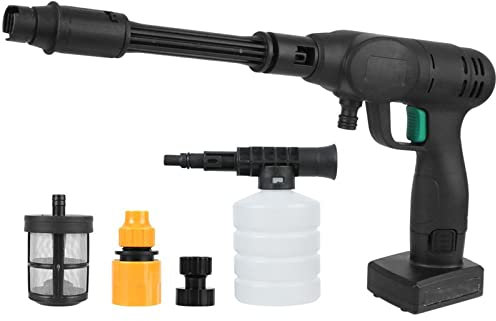 Nettoyeur Haute Pression sans Fil, Nettoyeur Haute Pression 1500 W pour Lavage de Voiture, Pistolet à Eau Haute Pression 60 Bars, utilisé pour Le Nettoyage des sols des Lave-Autos et l'arrosage du j