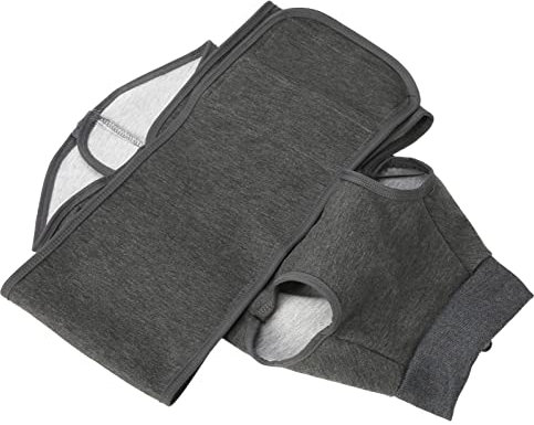 Hunde-Angstweste, Hunde-Beruhigungsweste, Hunde-Komfortkleidung mit Klettverschluss, Atmungsaktive Hunde-Angstweste, Jacke, Warp-Hundeweste für Angstzustände für Große,