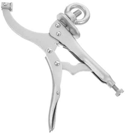 jojofuny Powerful Drill Press Locking Clamp Bench Clamp for Woodworking Working Heavy Duty Vise Pliers