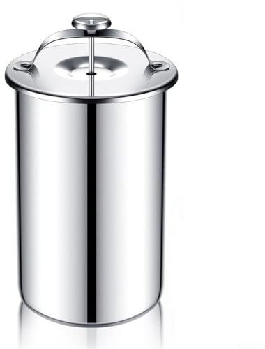 FUBESK Ham Maker, 304 Stainless Steel Meat Press Cooker With Thermometer, For Healthy Veggie Burgers Homemade Deli Meat Sandwich Cold Cuts Fish Poultry Seafood Cooking(Cable)