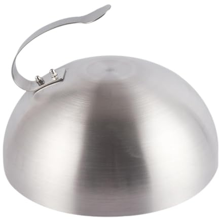 Cupola resistente per hamburger e formaggio, per tortine, teppanyaki, hamburger, 20 cm