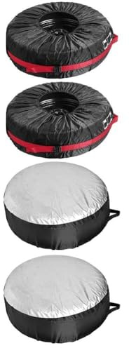 Gettimore Reifen-Aufbewahrungstaschen-Set mit Griffen, 48,3 - 58,4 cm, wasserdicht, staubdicht, für Auto, SUV, LKW, 4-teilig
