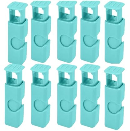 Food Sealing Clips Bread Storage Bag for Snack Wrap Bags Spring Clamp Reusable Kitchen Organization for Food Storage(Blue-10PC)